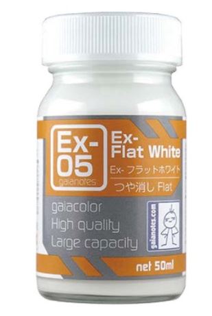 Gaianotes Ex-05 Flat White (50ml) - Solvent Based