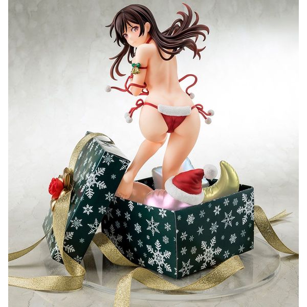 MIZUHARA Chizuru in a Santa Claus bikini de fluffy figure Rent a Girlfriend