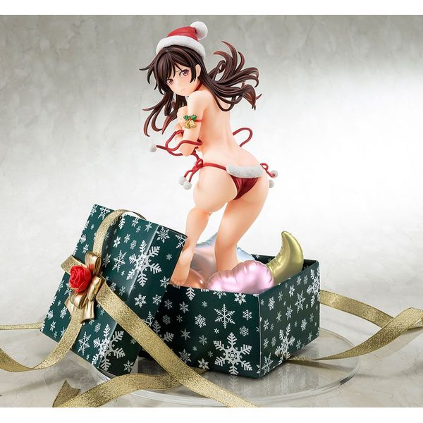 MIZUHARA Chizuru in a Santa Claus bikini de fluffy figure Rent a Girlfriend