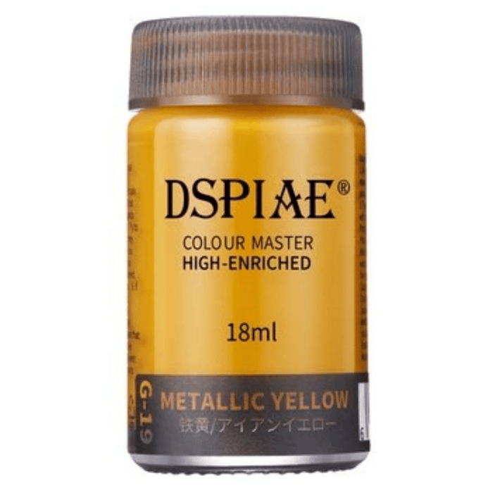 G-19 Metallic Yellow (Lacquer Based)