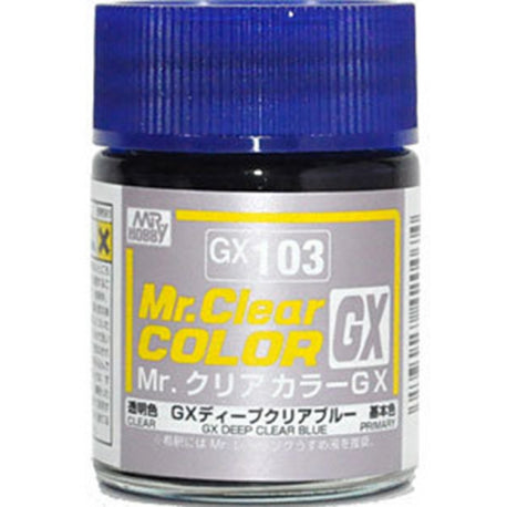 GX103 GX DEEP CLEAR BLUE (Solvent Based)
