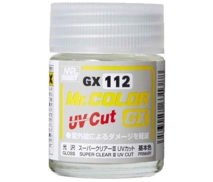 GX112 MR SUPER UV CUT GLOSS (Solvent Based)
