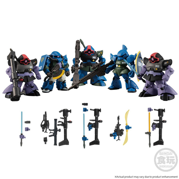 Bandai Online Shop Exclusive - Shokugan - FW Gundam Converge: Core Nightmare of Solomon 302nd Patrol Squad Set